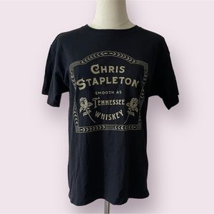 Chris Stapleton Black Graphic Short Sleeve Tee